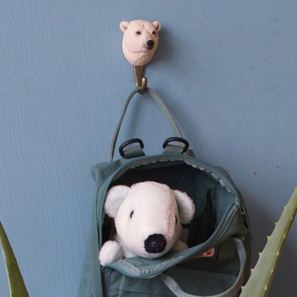 Eisbär Wildlife Garden Haken Kinderzimmer