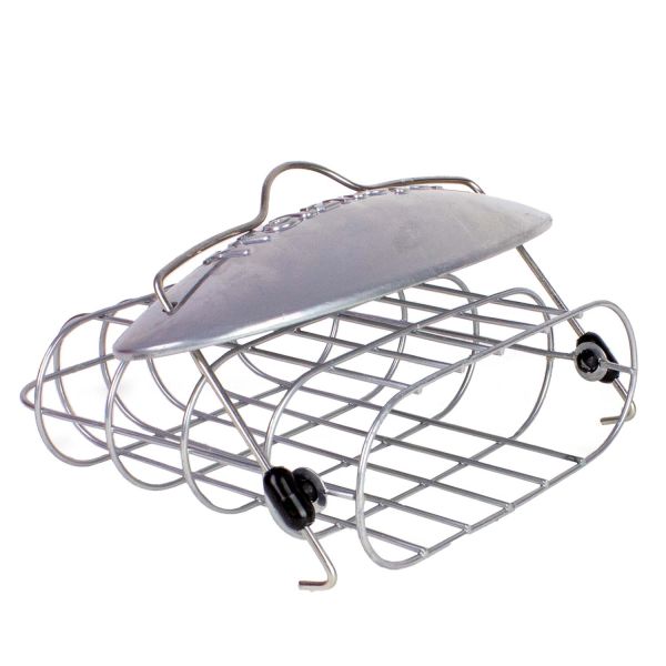 Futterblockhalter mit Dach