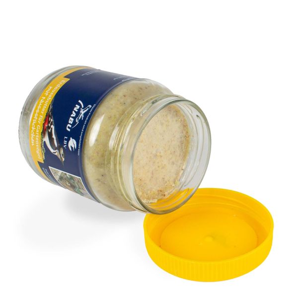 SPARPAKET 4 x 330g Gläser Erdnussbutter mit Nussstückchen