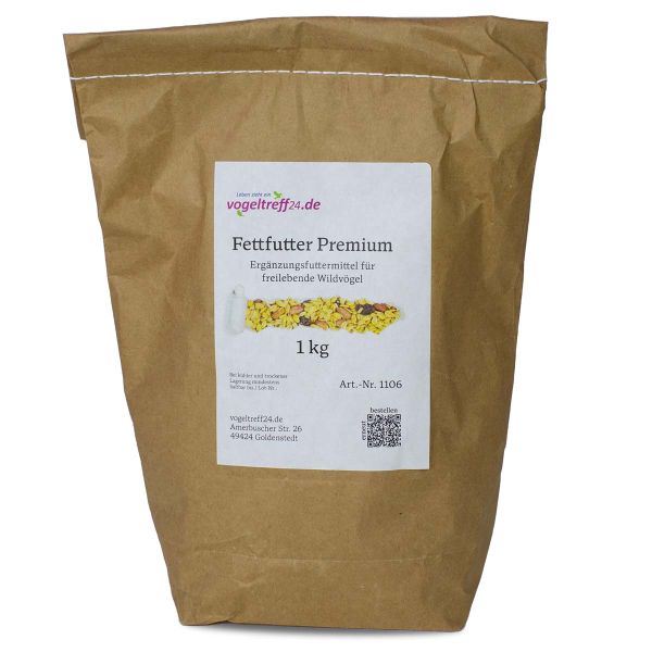 Premium Fettfutter 1 kg