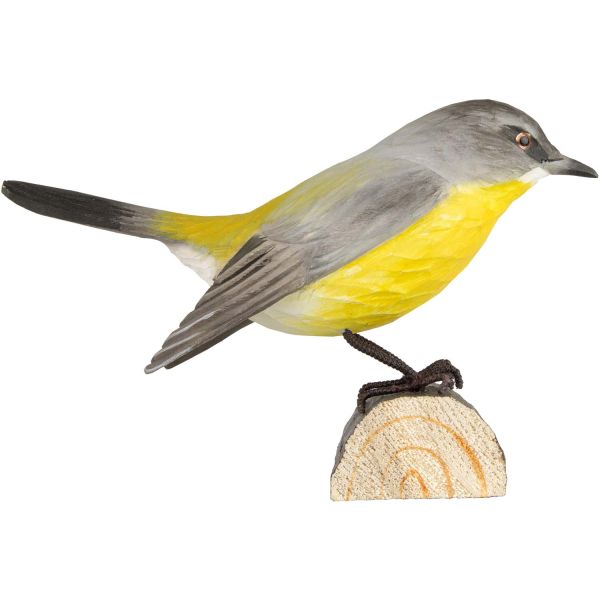 Goldbauchschnäpper handgeschnitzt