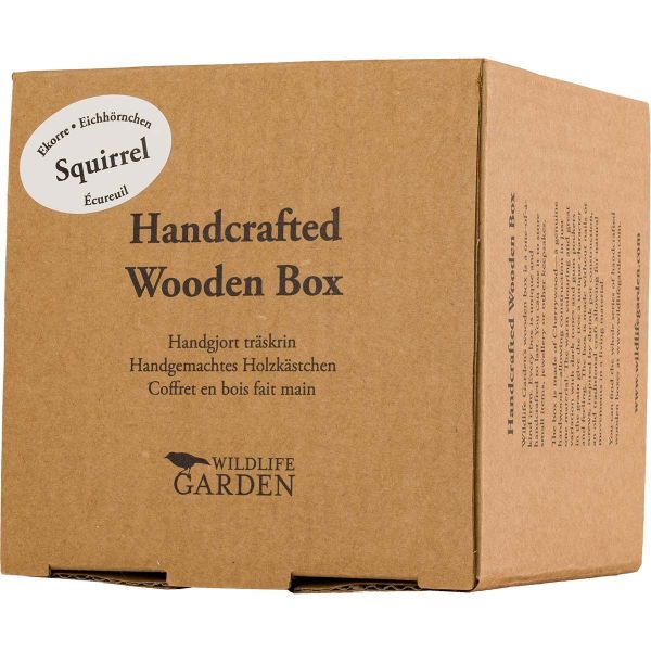 Holzkästchen Eichhörnchen