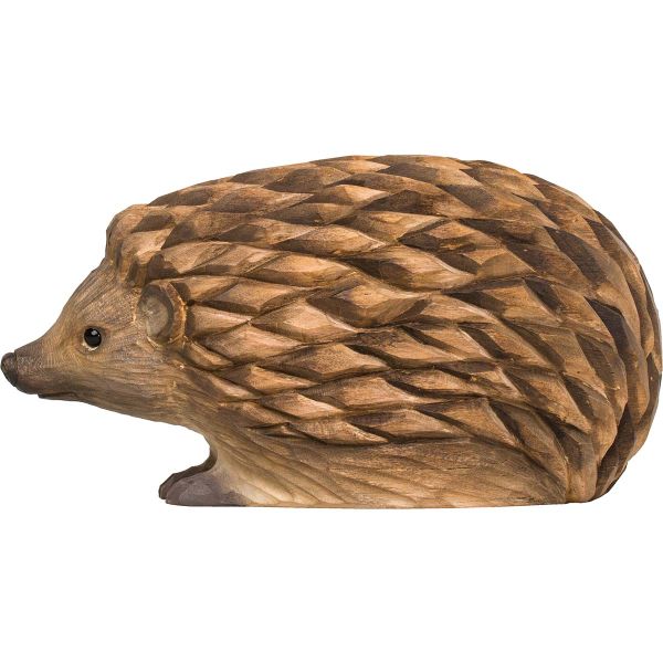 Igel handgeschnitzt