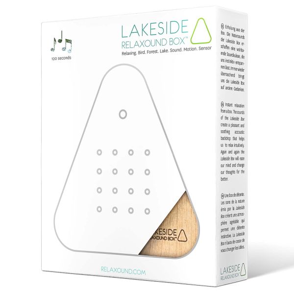 Lakesidebox Birke - Naturklänge vom Seeufer - inkl. Saugnapf