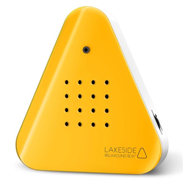 Lakesidebox Neon orange - Naturklänge vom Seeufer - inkl. Saugnapf