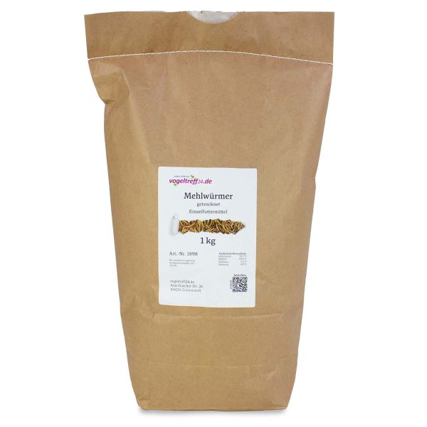 Mehlwürmer getrocknet 1 kg