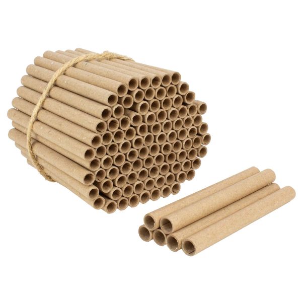 Pappröhrchen für Insektenhotel 6 mm 100 Stück