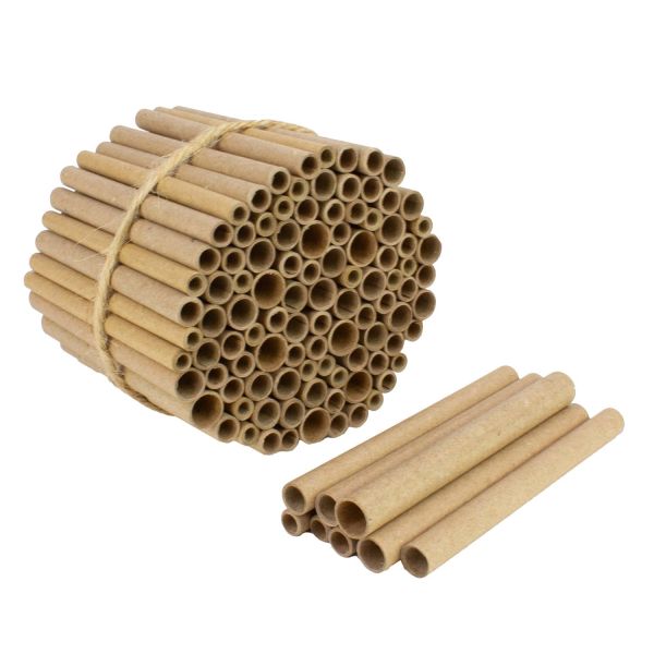 Pappröhrchen für Insektenhotel 4-9 mm 100 Stück gemischt
