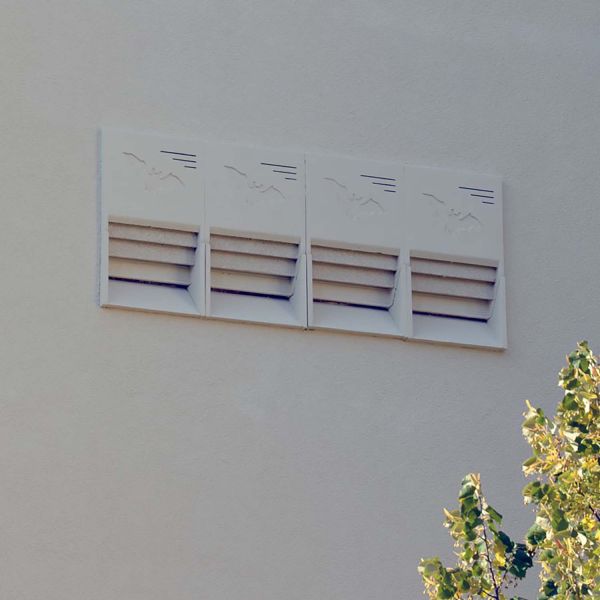 Schwegler Grundstein zum versenkten Einbau für Fledermaus-Universal-Sommerquartiere 2FTH und 1FTH