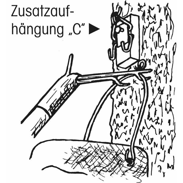 Schwegler Aufhängeklötzchen C-Klötzchen