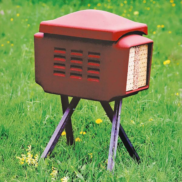 Schwegler Insekten-Kombi Insektenhotel für Florfliegen, bis zu 200 Wildbienenarten, Ohrwürmer, Marienkäfer und mehr