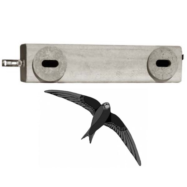 Schwegler Mauersegler-Nistkasten Nr. 17C 2-fach