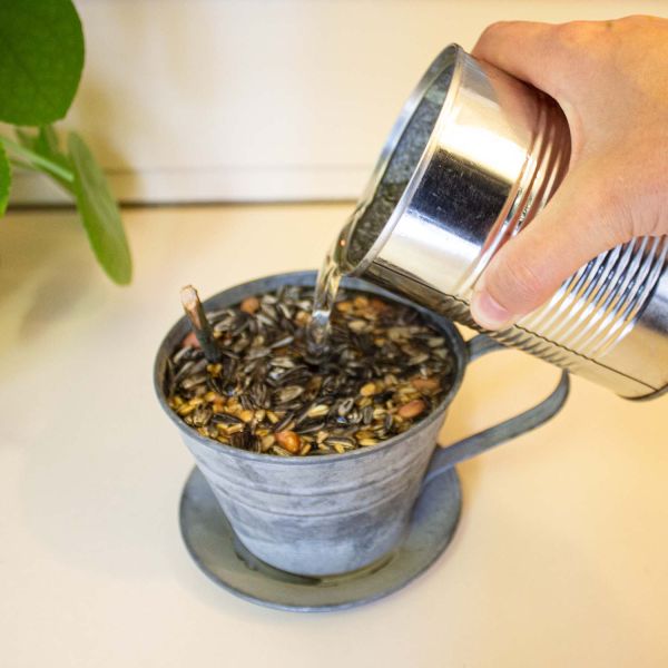 Zinktasse zum selber Befüllen