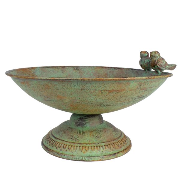 Vogeltränke Vintage auf Fuß