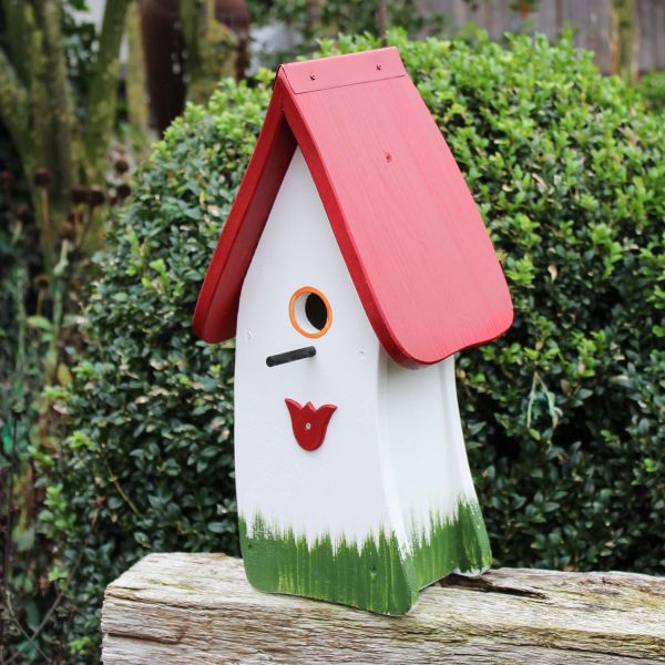 Vogelvilla Vogelnistkasten klassisch weiß