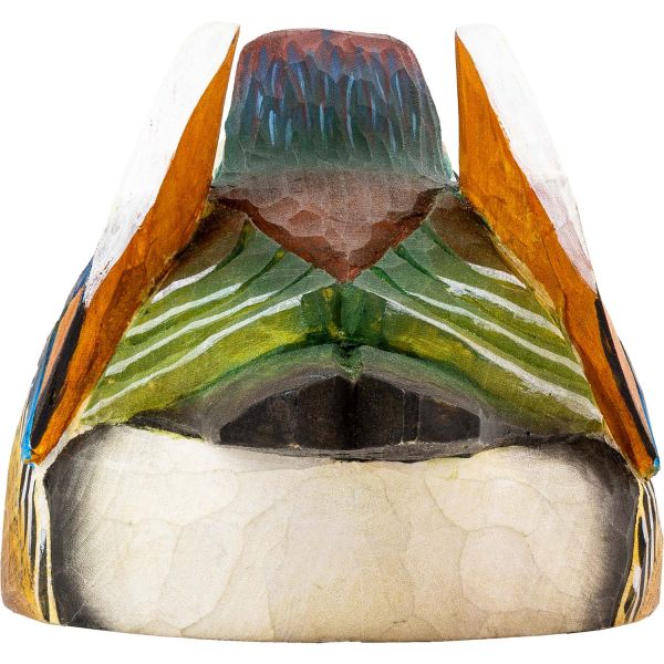 Mandarinente handgeschnitzt