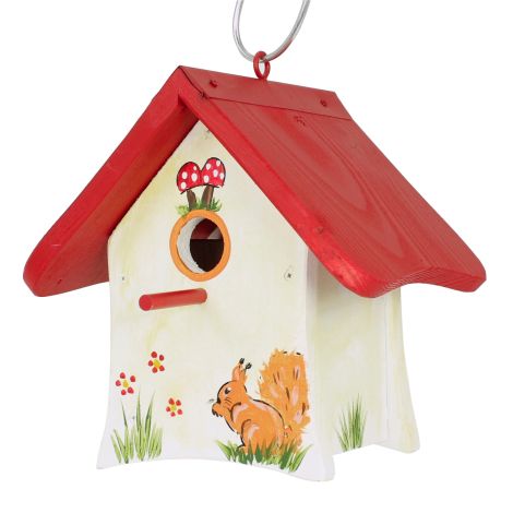Vogelvilla Nistkasten Waldhütte Eichhörnchen