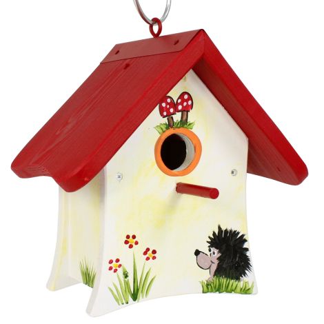 Vogelvilla Nistkasten Waldhütte Igel