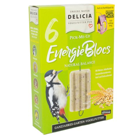 DELICIA® Pick-Me-Up EnergieBloc Energiekuchen