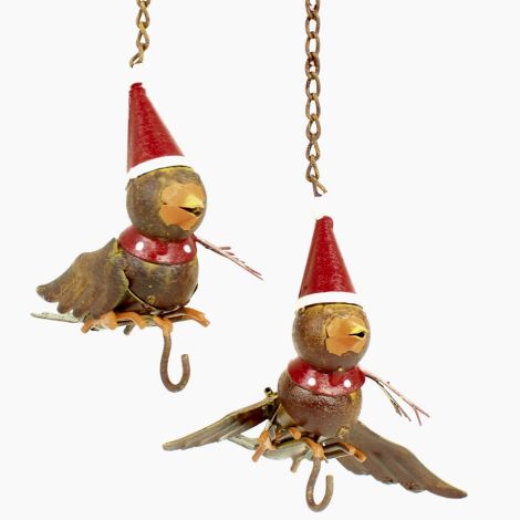 Futterplatz Vögel mit Schal z. Hg. 2er Set