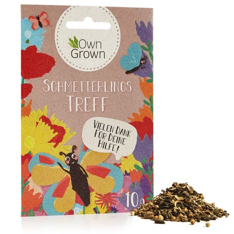 OwnGrown Schmetterlingstreff Blumenwiese Saatgut