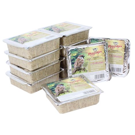 11 x Pfiffikus Vogel-Buffets á 300g Erdnuss-Energiekuchen SPARPAKET