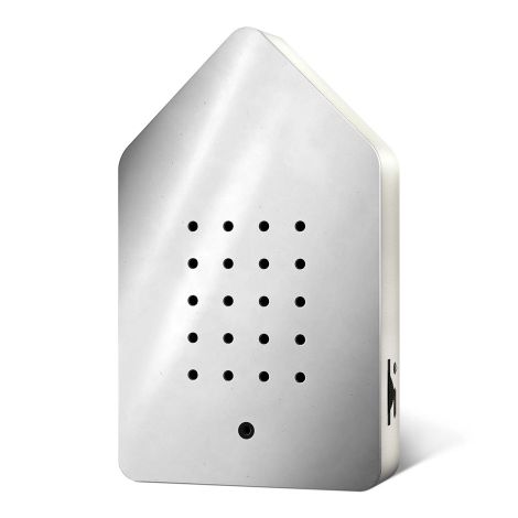 Birdybox Stainless Steel - Vogelgezwitscher - inkl. Saugnapf