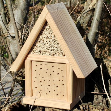 Bienenhotel klein Rotenburger Werke Insektenhotel für Wildbienen