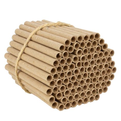Pappröhrchen für Insektenhotel 6 mm 100 Stück
