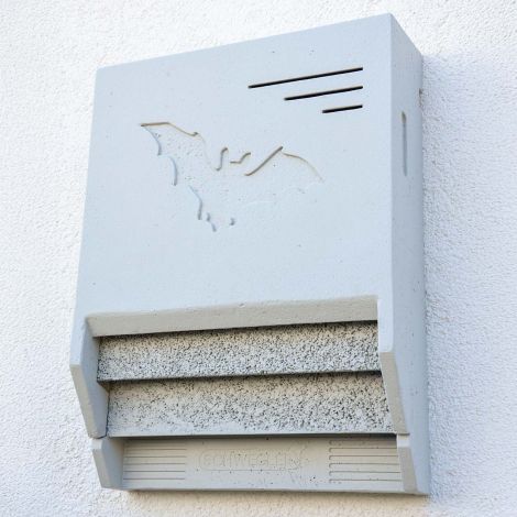 Schwegler Fledermaus-Universal-Sommerquartier 2FTH mit temperierten Hangplätzen aus SCHWEGLER-Leichtbeton