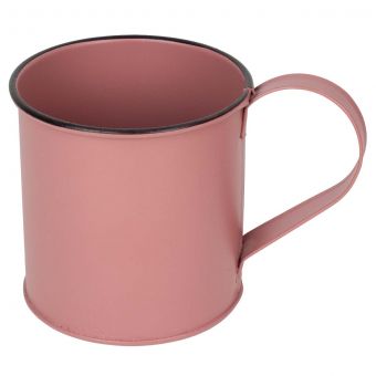 Vogelfutter-Tasse rosa zum selber Befüllen