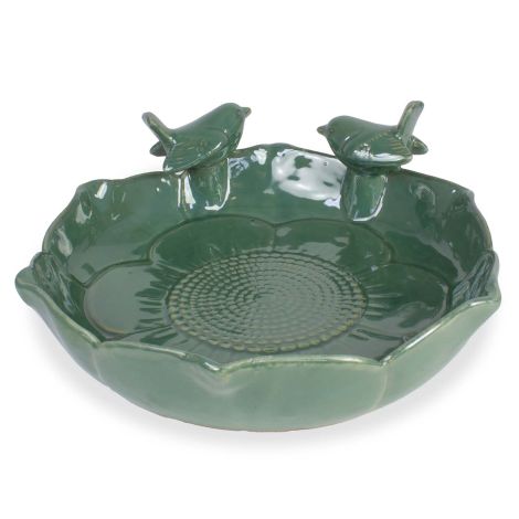 Vogeltränke Blütenform